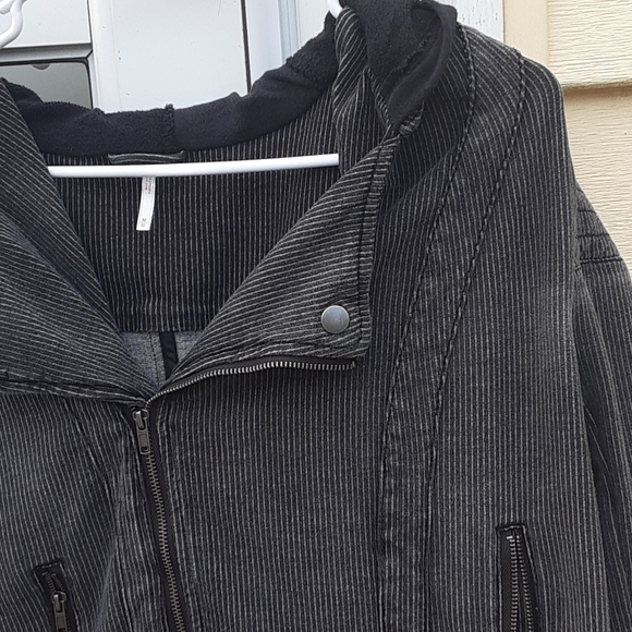 Free People Moto Style Jacket - M - EUC - Picture 7 of 7